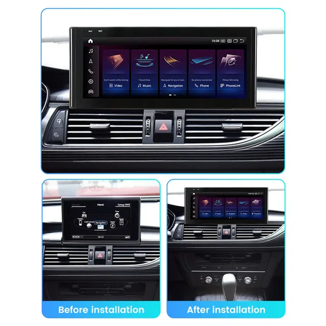 AUDI A6 / S6 / RS6 C7 ANDROID 12 SCREEN UPGRADE - Image 4