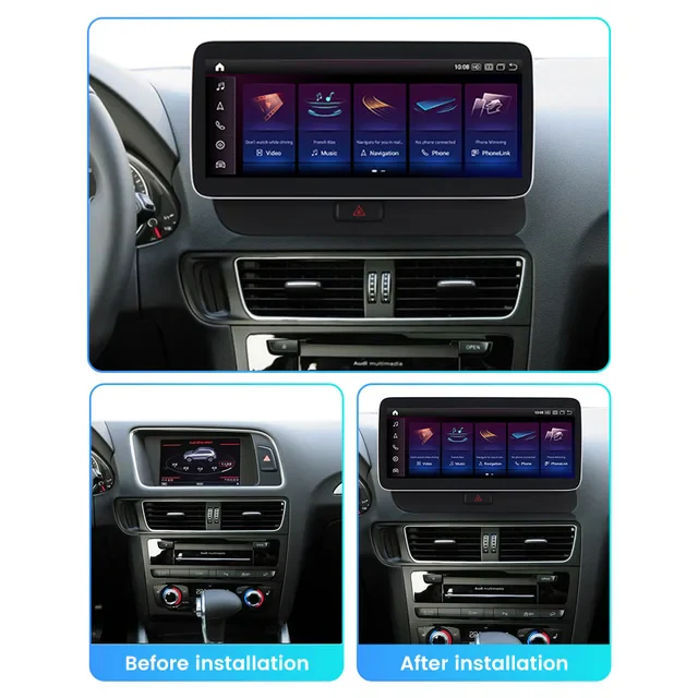 AUDI Q5 / SQ5 8R ANDROID 13 SCREEN UPGRADE - Image 3