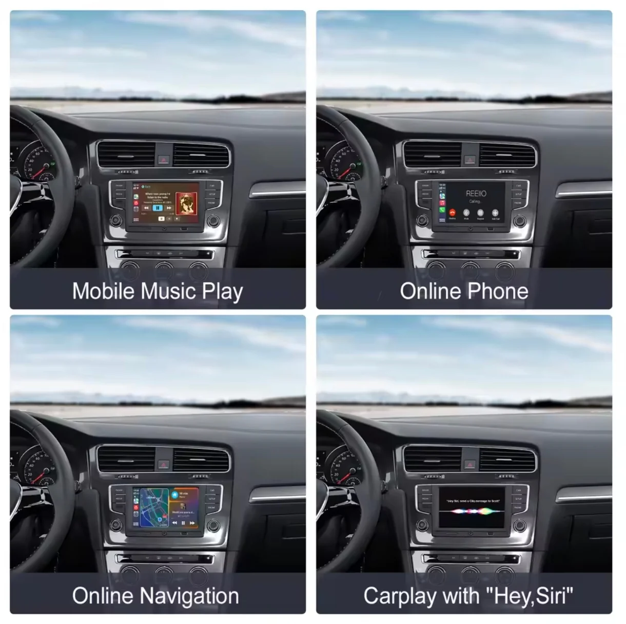 VOLKSWAGEN GOLF MK7 APPLE CARPLAY & ANDROID AUTO INTERFACE (2013 - 2019) - Image 4
