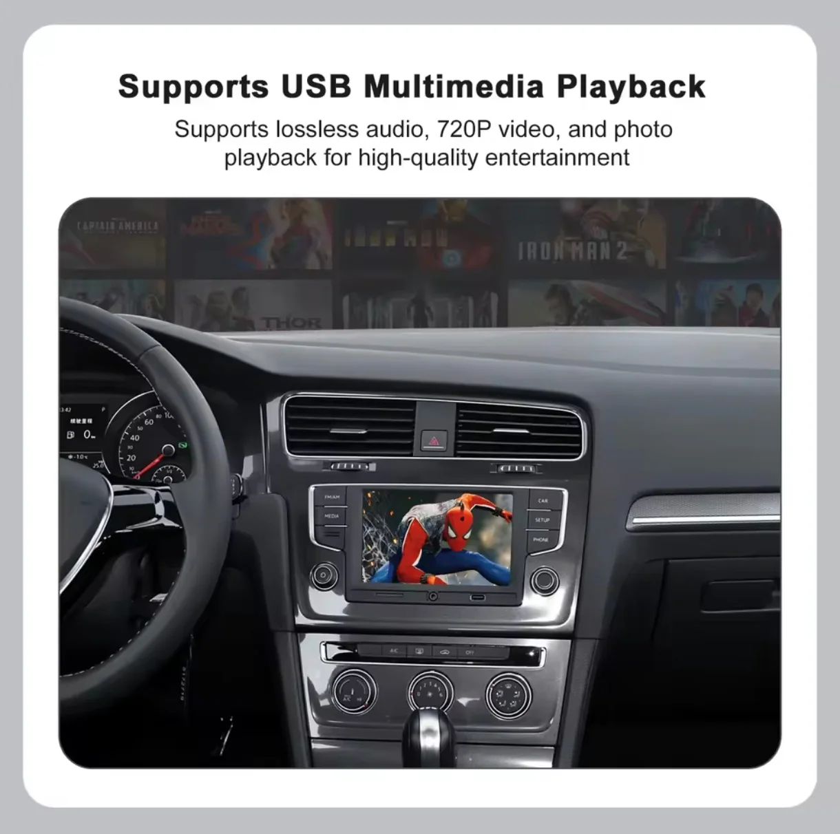 VOLKSWAGEN GOLF MK7 APPLE CARPLAY & ANDROID AUTO INTERFACE (2013 - 2019) - Image 5